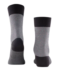 FALKE Socken Sensitive Herringbone Dunkelgrau/Dunkelblau/Grau/Schwarz
