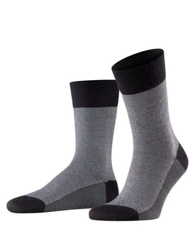 FALKE Socken Sensitive Herringbone Dunkelgrau/Dunkelblau/Grau/Schwarz FALKE Socken Sensitive Herringbone Dunkelgrau/Dunkelblau/Grau/Schwarz