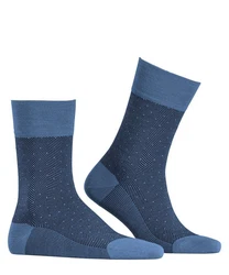 FALKE Socken Sensitive Herringbone Blau/Dunkelblau/Hellblau