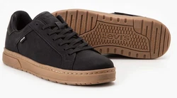 Levi's Sneaker Piper Herren Schwarz/Beige/Dunkelbraun