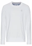 DELMAO Sweatshirt Regular Fit Basic-Stil Weiß/Creme/Grau