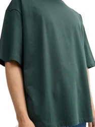 TOM TAILOR Denim T-Shirt Oversized Dunkelgrün/Grün/Türkis