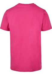 MisterTee Kurzarmshirt Herren Fika Definition Tee Rosa