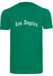 Mister Tee T-Shirt Los Angeles Wording Tee Grün/Dunkelgrün/Türkis