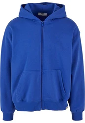 DEF Hoodie Zip Hoody Blau