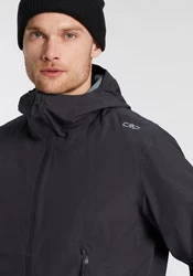 CMP Funktionsjacke MAN JACKET FIX HOOD grau