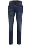 STREET ONE MEN Slim-fit Jeans Dunkelblau/Blau