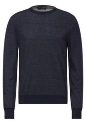 STREET ONE MEN Rundhalspullover Melange