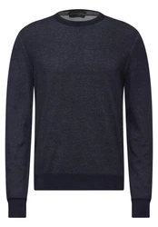 STREET ONE MEN Rundhalspullover Melange