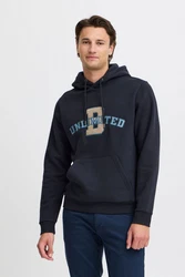 Blend Kapuzensweatshirt BHSweatshirt Dunkelblau/Blau/Braun/Beige