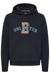 Blend Kapuzensweatshirt BHSweatshirt Dunkelblau/Blau/Braun/Beige