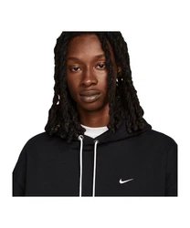 Nike Sportswear Sweatshirt Fleece Solo Swoosh Hoody Schwarz