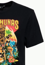 KingKerosin Print-Shirt Big Kahunas Schwarz