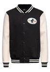 KingKerosin Collegejacke Super Cock Creme/Schwarz/Braun/Gelb