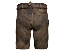 Stockerpoint Trachtenlederhose Artur Braun/Khaki/Dunkelbraun/Grau