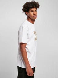 Southpole T-Shirt CAMO LOGO TEE Weiß/Gelb/Gold/Braun
