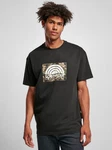 Southpole T-Shirt CAMO LOGO TEE Schwarz/Dunkelgrün/Braun/Mischfarben