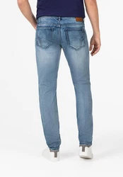 TIMEZONE 5-Pocket Jeans Slim EduardoTZ Blau/Hellblau