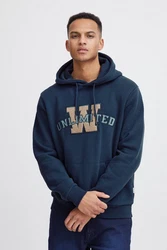 Blend Kapuzensweatshirt BHSweatshirt Dunkelblau/Blau/Beige