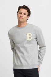 Blend Sweatshirt Beige/Braun/Hellblau/Grau