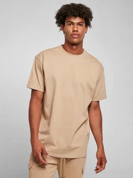 URBAN CLASSICS T-Shirt HEAVY OVERSIZED TEE Khaki/Beige/Braun