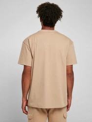 URBAN CLASSICS T-Shirt HEAVY OVERSIZED TEE Khaki/Beige/Braun