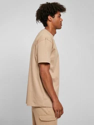 URBAN CLASSICS T-Shirt HEAVY OVERSIZED TEE Khaki/Beige/Braun