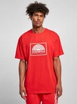 Southpole T-Shirt SQUARE LOGO TEE Rot
