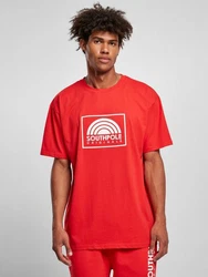 Southpole T-Shirt SQUARE LOGO TEE Rot
