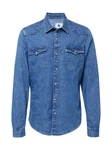 Garcia Hemd Langarmhemd blue