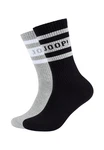 JOOP! Socken 2er Pack Grau/Lila/Blau/Dunkelgrau/Dunkelgrün/Hellgrau