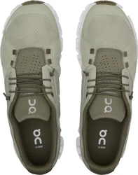 ON RUNNING Cloud 5 Sneaker Dunkelgrün/Khaki/Beige