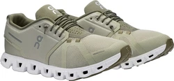 ON RUNNING Cloud 5 Sneaker Dunkelgrün/Khaki/Beige