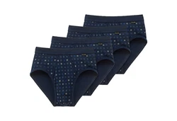Schiesser Slip Herren Essentials Sportslip Dunkelblau/Blau