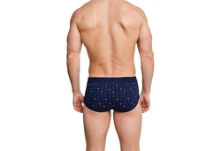 Schiesser Slip Herren Essentials Sportslip Dunkelblau/Blau
