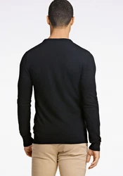 Lindbergh Pullover Strickpullover Dunkelblau/Schwarz