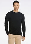 Lindbergh Pullover Strickpullover Dunkelblau/Schwarz