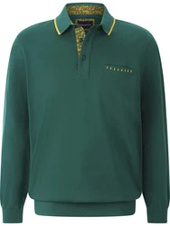 Babista Langarm-Poloshirt CAMISORRO grn
