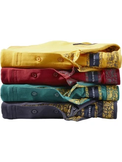 Babista Langarm-Poloshirt CAMISORRO gelb