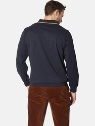 Babista Langarm-Poloshirt CAMISORRO blau/dunkelblau