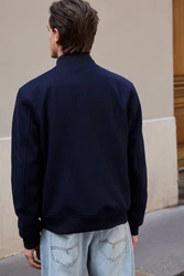 Next Bomberjacke Dunkelblau/Blau/Hellblau