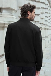 Next Bomberjacke Schwarz/Dunkelgrau