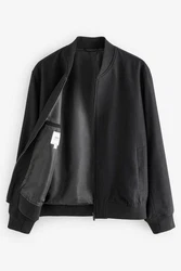 Next Bomberjacke Schwarz/Dunkelgrau