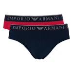 Emporio Armani Slip 2er Pack Endurance Briefs Rot/Marine