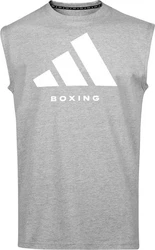 adidas Performance Muskelshirt Community Tank Top Boxing Dunkelgrau/Hellgrau/Grau/Silber