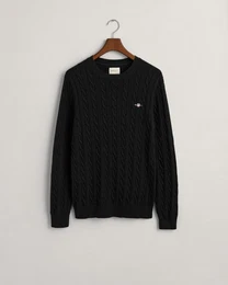 Strickpullover COTTON CABLE C-NECK