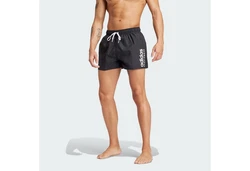 ADIDAS PERFORMANCE Badehose Essential (CLX) LOGO Grün/Schwarz/Beige/Grau