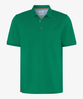 Brax Poloshirt Pullunder STYLE PETE U Türkis/Grün/Neonfarben Brax Poloshirt Pullunder STYLE PETE U Türkis/Grün/Neonfarben