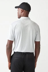 Next Poloshirt Golf Polo-Shirt mit Print Grau/Hellgrau