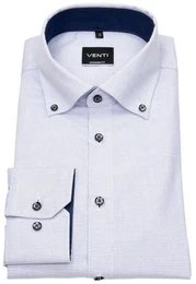 Businesshemd Modern Fit leicht tailliert bgelfrei Button-Down-Kragen
